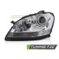 Fari Anteriori Cromato per Mercedes-Benz W164 2005-2008 (Cod. TT-FME10L)