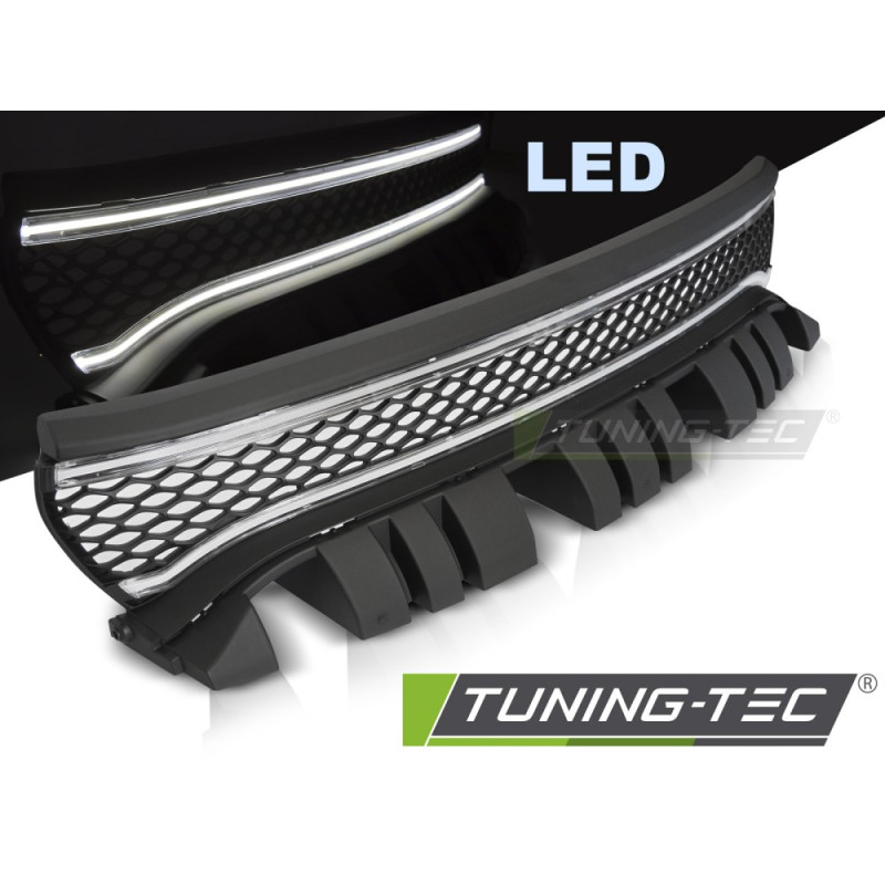 Griglia Frontale LED Nero per Dodge Charger 2014-2023 (Cod. TT-GRDO01)