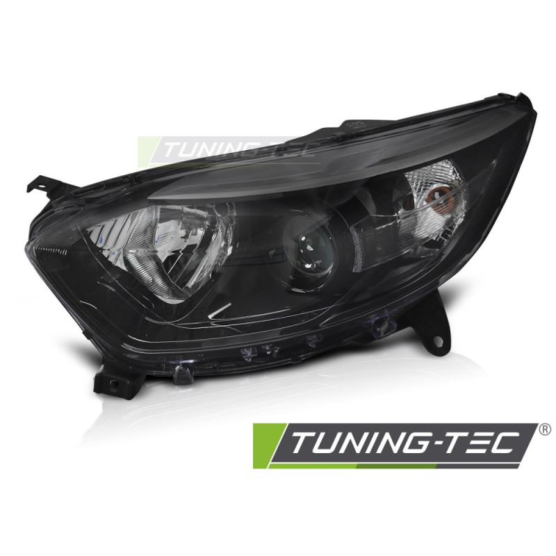 Fari Anteriori Nero per Renault Captur I 2013-2017 (Cod. TT-FRE02L)