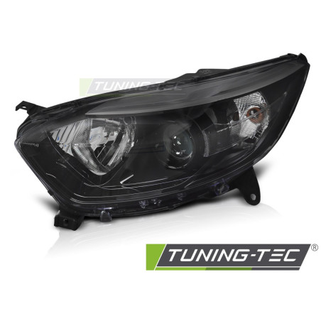 Fari Anteriori Nero per Renault Captur I 2013-2017 (Cod. TT-FRE02L)