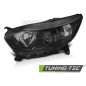 Fari Anteriori Nero per Renault Captur I 2013-2017 (Cod. TT-FRE02L)