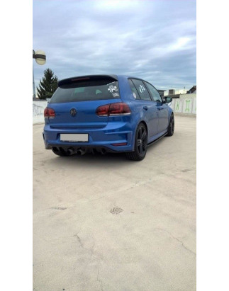 Paraurti posteriore VW GOLF VI (R400 LOOK) (Cod. M-VW-GO-6-GTI-R400-R1FP)