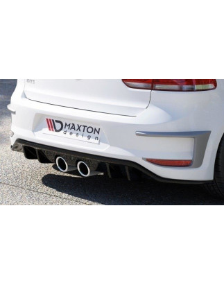 Paraurti posteriore VW GOLF VI (R400 LOOK) (Cod. M-VW-GO-6-GTI-R400-R1FP)