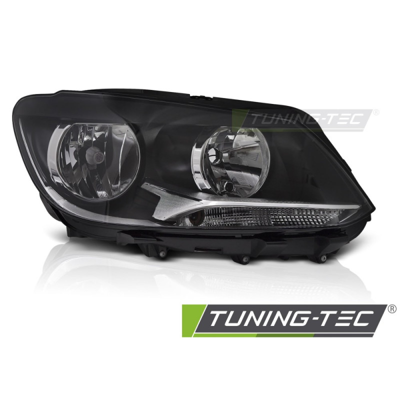 Fari Anteriori Nero per Volkswagen Caddy Touran 2011-2014 (Cod. TT-FVW09R)
