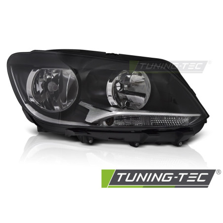 Fari Anteriori Nero per Volkswagen Caddy Touran 2011-2014 (Cod. TT-FVW09R)