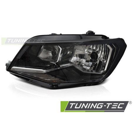 Fari Anteriori Nero per Volkswagen Caddy 2015-2020 (Cod. TT-FVW10L)