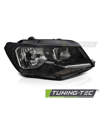 Fari Anteriori Nero per Volkswagen Caddy 2015-2020 (Cod. TT-FVW10R)