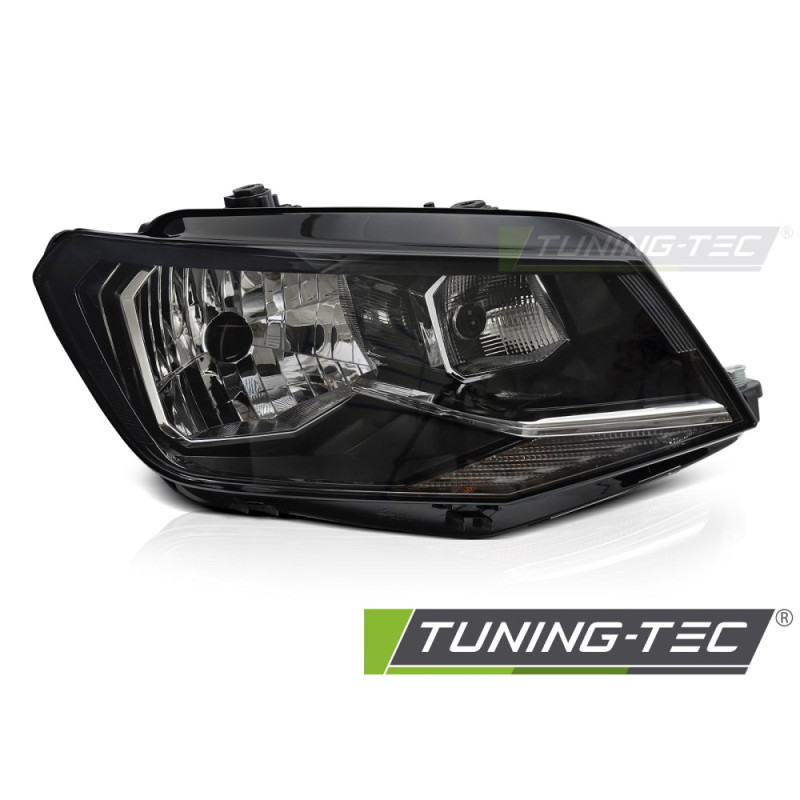 Fari Anteriori Nero per Volkswagen Caddy 2015-2020 (Cod. TT-FVW10R)