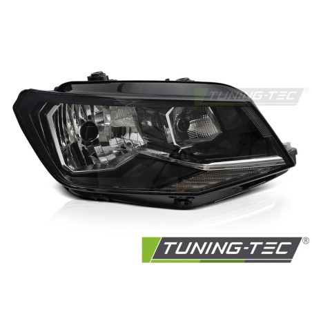 Fari Anteriori Nero per Volkswagen Caddy 2015-2020 (Cod. TT-FVW10R)