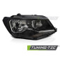 Fari Anteriori Nero per Volkswagen Caddy 2015-2020 (Cod. TT-FVW10R)