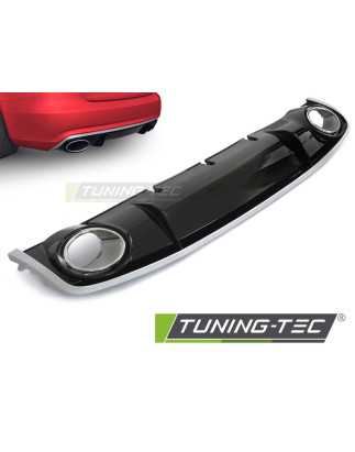 Fanali Posteriori Nero Lucido Nero per Audi A4 B8 2012-2015 (Cod. TT-ZTAU03)