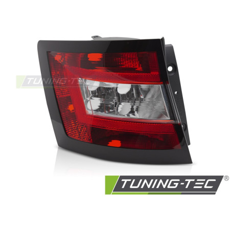 Fanali Posteriori Rosso/bianco per Skoda Fabia 2014-2018 (Cod. TT-RSK02L)