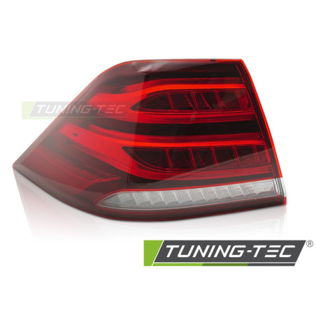 Fanali Posteriori LED LED Rosso/bianco per Mercedes-Benz Gle W16 2015-2019 (Cod. TT-RME02L)