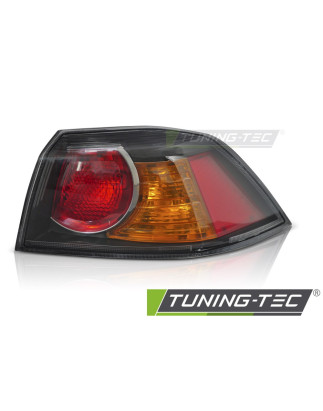Fanali Posteriori Nero per Mitsubishi Lancer 4D 2008-2016 (Cod. TT-RMI02R)