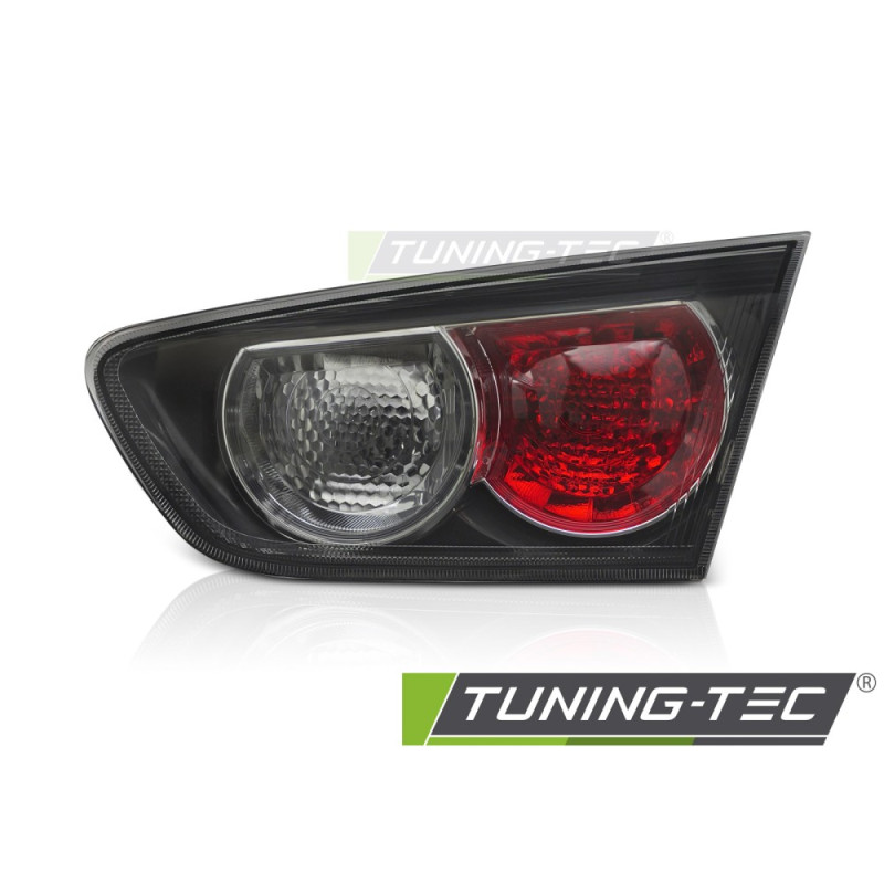 Fanali Posteriori Nero per Mitsubishi Lancer 4D 2008-2016 (Cod. TT-RMI03R)