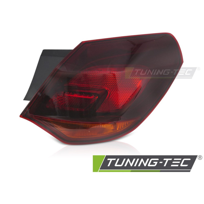 Fanali Posteriori Rosso Fumé per Opel Astra J Hb 2010-2015 (Cod. TT-ROP02R)
