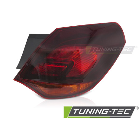 Fanali Posteriori Rosso Fumé per Opel Astra J Hb 2010-2015 (Cod. TT-ROP02R)