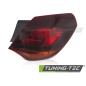 Fanali Posteriori Rosso Fumé per Opel Astra J Hb 2010-2015 (Cod. TT-ROP02R)