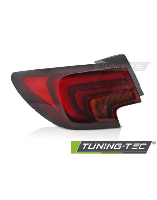 Fanali Posteriori LED LED Rosso Fumé per Opel Astra K Hb 2015-2019 (Cod. TT-ROP05L)