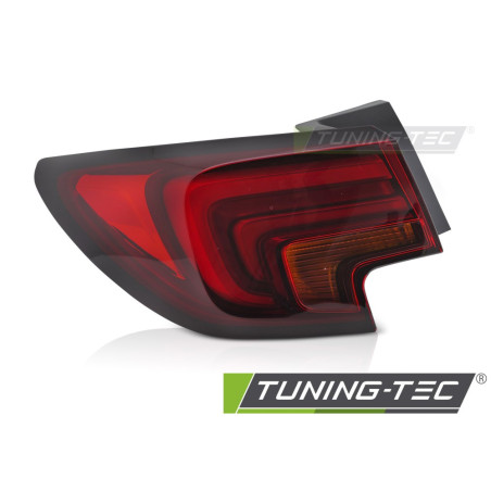 Fanali Posteriori LED LED Rosso Fumé per Opel Astra K Hb 2015-2019 (Cod. TT-ROP05L)