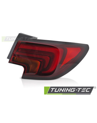 Fanali Posteriori LED LED Rosso Fumé per Opel Astra K Hb 2015-2019 (Cod. TT-ROP05R)
