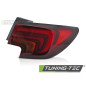 Fanali Posteriori LED LED Rosso Fumé per Opel Astra K Hb 2015-2019 (Cod. TT-ROP05R)