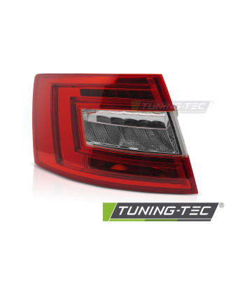 Fanali Posteriori LED LED Rosso/bianco per Skoda Octavia Iii Liftback 2012-2016 (Cod. TT-RSK03L)