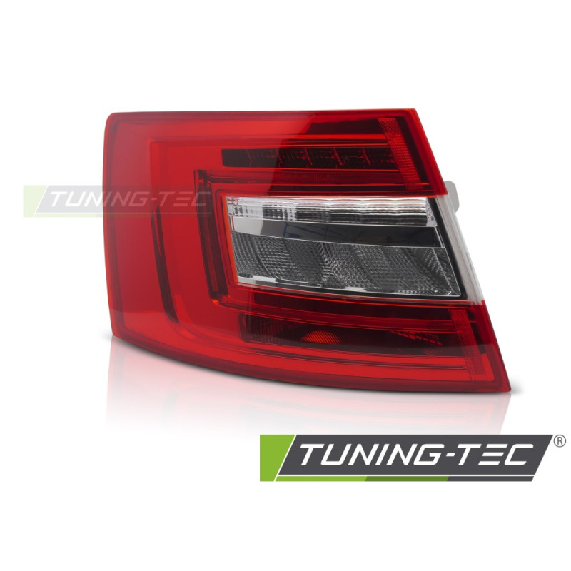 Fanali Posteriori LED LED Rosso/bianco per Skoda Octavia Iii Liftback 2016-2020 (Cod. TT-RSK04L)