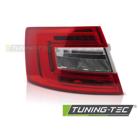 Fanali Posteriori LED LED Rosso/bianco per Skoda Octavia Iii Liftback 2016-2020 (Cod. TT-RSK04L)