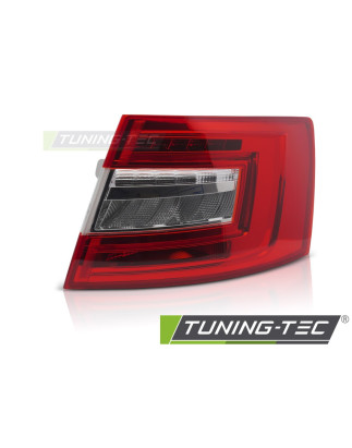 Fanali Posteriori LED LED Rosso/bianco per Skoda Octavia Iii Liftback 2016-2020 (Cod. TT-RSK04R)