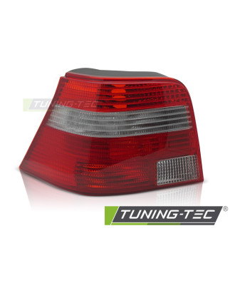 Fanali Posteriori Rosso/bianco per Volkswagen Golf Iv 1997-2003 (Cod. TT-RVW07L)