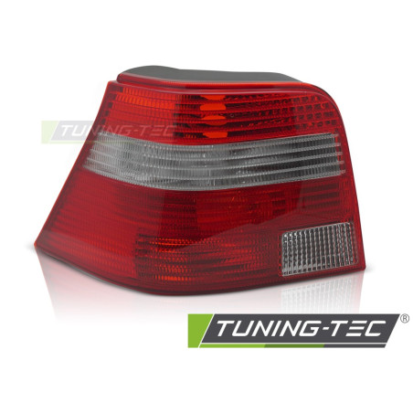 Fanali Posteriori Rosso/bianco per Volkswagen Golf Iv 1997-2003 (Cod. TT-RVW07L)