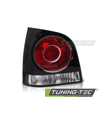 Fanali Posteriori Nero per Volkswagen Polo 9N3 Hb 2005-2009 (Cod. TT-RVW13L)
