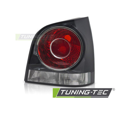 Fanali Posteriori Nero per Volkswagen Polo 9N3 Hb 2005-2009 (Cod. TT-RVW12R)