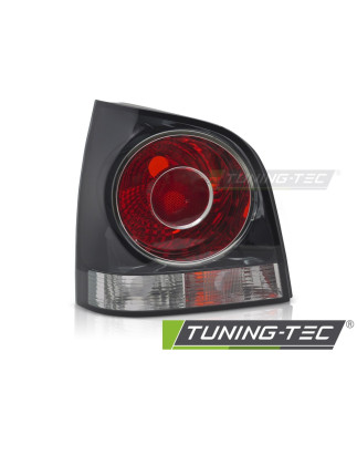 Fanali Posteriori Nero per Volkswagen Polo 9N3 Hb 2005-2009 (Cod. TT-RVW12L)