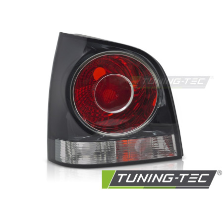 Fanali Posteriori Nero per Volkswagen Polo 9N3 Hb 2005-2009 (Cod. TT-RVW12L)