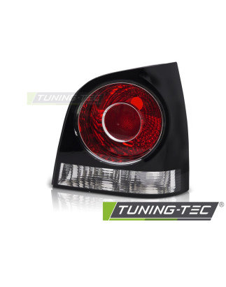 Fanali Posteriori Nero per Volkswagen Polo 9N3 Hb 2005-2009 (Cod. TT-RVW13R)