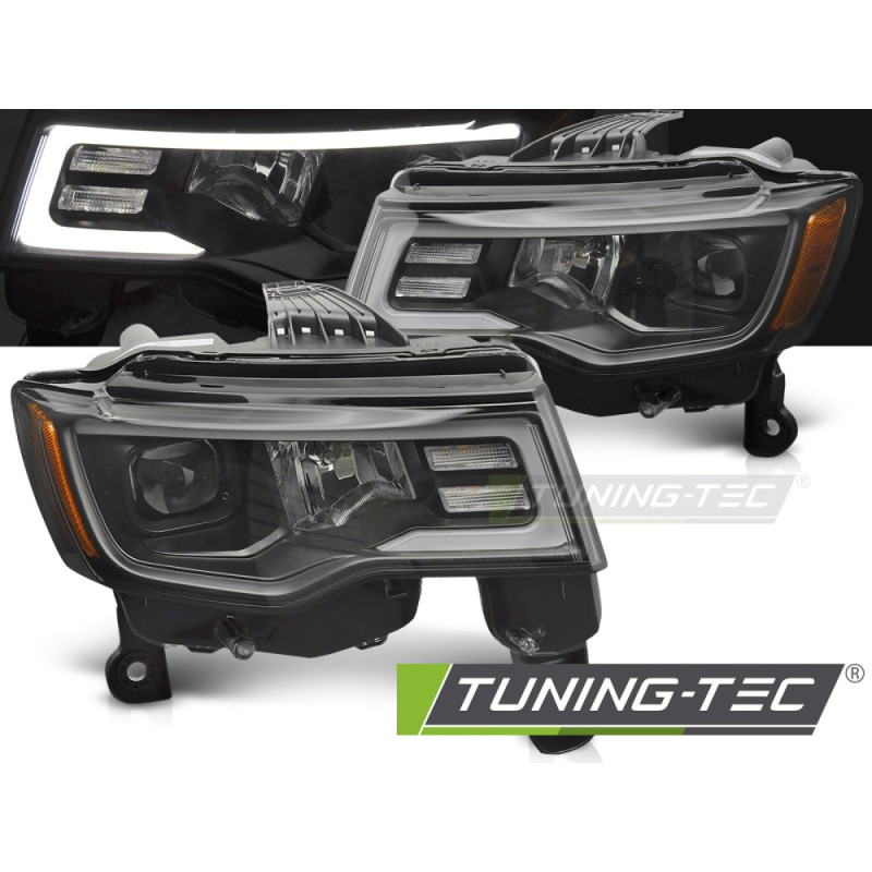 Fanali Posteriori Nero per Chrysler Jeep Grand Cherokee 2016-2021 (Cod. TT-LPCH44)