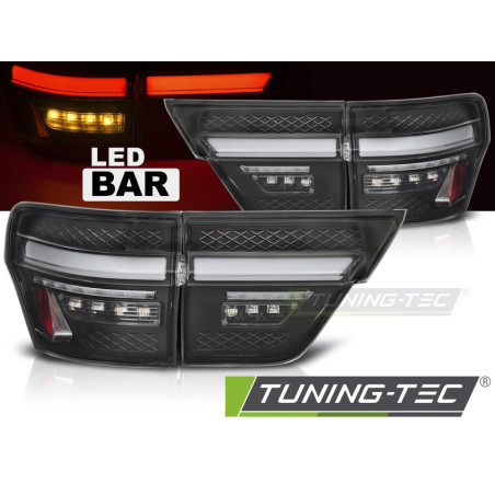 Fanali Posteriori LED Nero per Jeep Grand Cherokee Wk2 2011-2013 (Cod. TT-LDCH46)