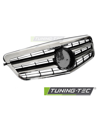 Griglia Frontale Cromato Nero per Mercedes-Benz W212/S212 2009-2013 (Cod. TT-GRME88)