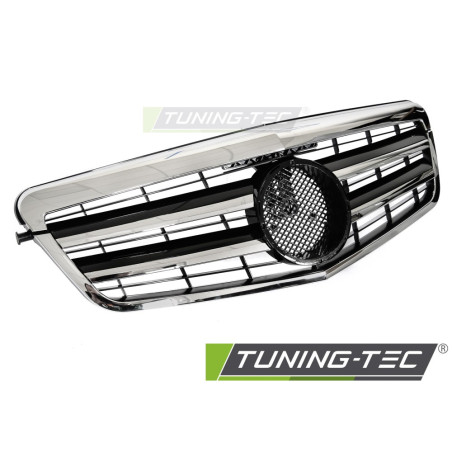 Griglia Frontale Cromato Nero per Mercedes-Benz W212/S212 2009-2013 (Cod. TT-GRME88)
