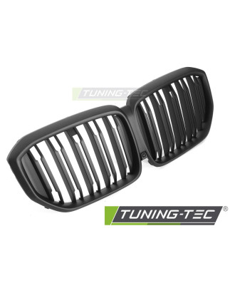 Griglia Frontale Nero Opaco Doppia Barra Nero per BMW X5 G05 Lci Dal 2023 (Cod. TT-GRBMY6)