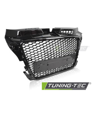 Griglia Frontale Nero Lucido Nero per Audi A3 8P 2008-2012 (Cod. TT-GRAU93)