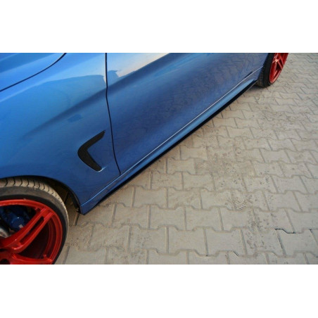 Diffusori minigonne racing for BMW 4  M-Pack F32 / F36 / F33 (Cod. M-BM-4-F32-MPACK-CNC-SD1A)