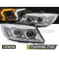 Fari Anteriori LED Cromato per BMW E90/E91 Lci 2009-2011 (Cod. TT-LPBMP5)