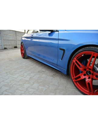 Diffusori minigonne racing for BMW 4  M-Pack F32 / F36 / F33 (Cod. M-BM-4-F32-MPACK-CNC-SD1A)