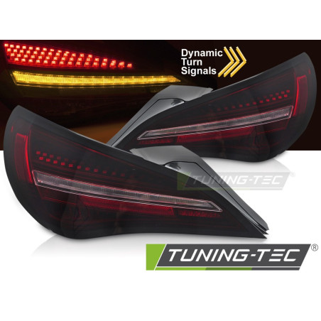 Fanali Posteriori LED Nero per Mercedes-Benz Cla C117 /x117 14-16 Oe Bulb 2013-2016 (Cod. TT-LDMEG2)