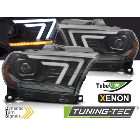 Fari Anteriori Nero per Dodge Durango 2010-2013 (Cod. TT-LPDO51)