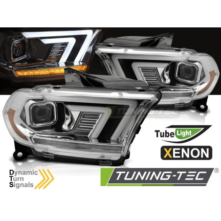 Fari Anteriori Cromato per Dodge Durango 2010-2013 (Cod. TT-LPDO50)