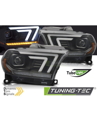 Fari Anteriori Nero per Dodge Durango 2010-2013 (Cod. TT-LPDO49)
